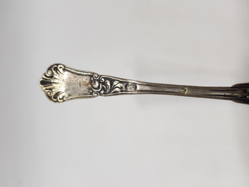 OSMANLI DÖNEMİ TUĞRA VE SAH DAMGALI GÜMÜŞ KAŞIK