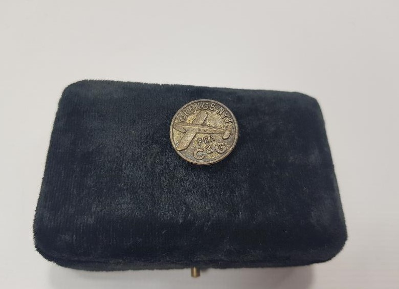 1. DÜNYA SAVAŞI FRANSIZ HAVACI SUBAY ROZETİ 