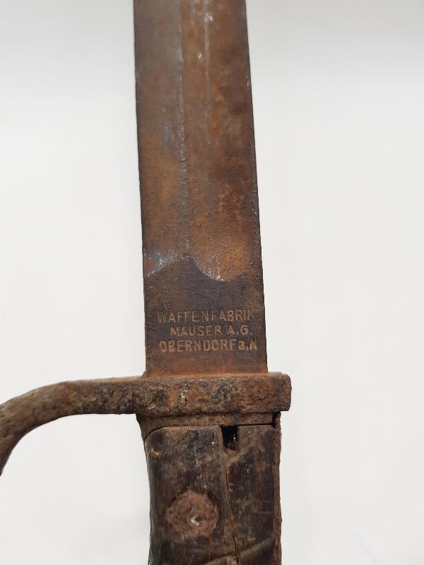 1. DÜNYA SAVAŞI OSMANLI SUBAY MAVZER SÜNGÜSÜ