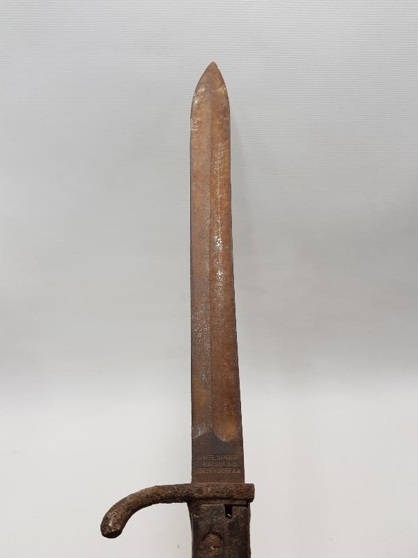 1. DÜNYA SAVAŞI OSMANLI SUBAY MAVZER SÜNGÜSÜ