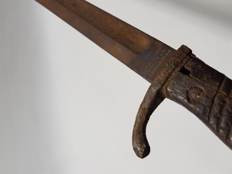 1. DÜNYA SAVAŞI OSMANLI SUBAY MAVZER SÜNGÜSÜ