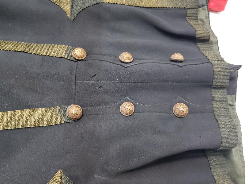 1. DÜNYA SAVAŞI OSMANLI TOPÇU ASKER ELBİSESİ 