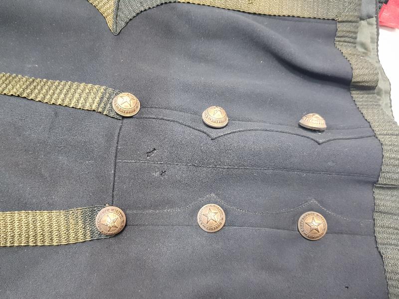 1. DÜNYA SAVAŞI OSMANLI TOPÇU ASKER ELBİSESİ 