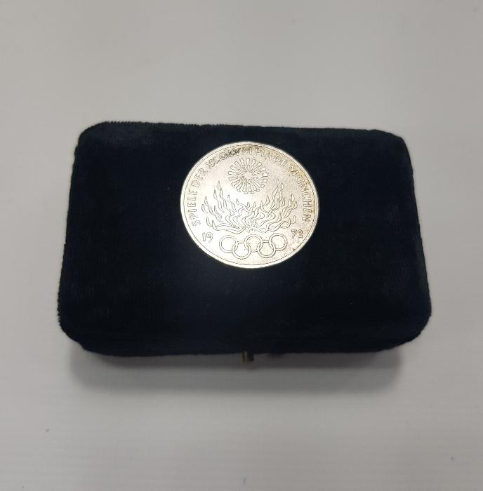 1972 MÜNİH OLİMPİYATLARI HATIRA PARA GÜMÜŞ 10 MARK 