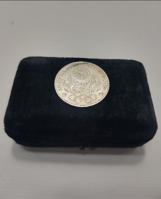 1972 MÜNİH OLİMPİYATLARI HATIRA PARA GÜMÜŞ 10 MARK 