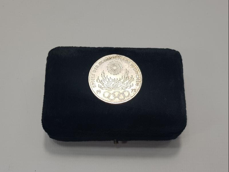 1972 MÜNİH OLİMPİYATLARI HATIRA PARA GÜMÜŞ 10 MARK 