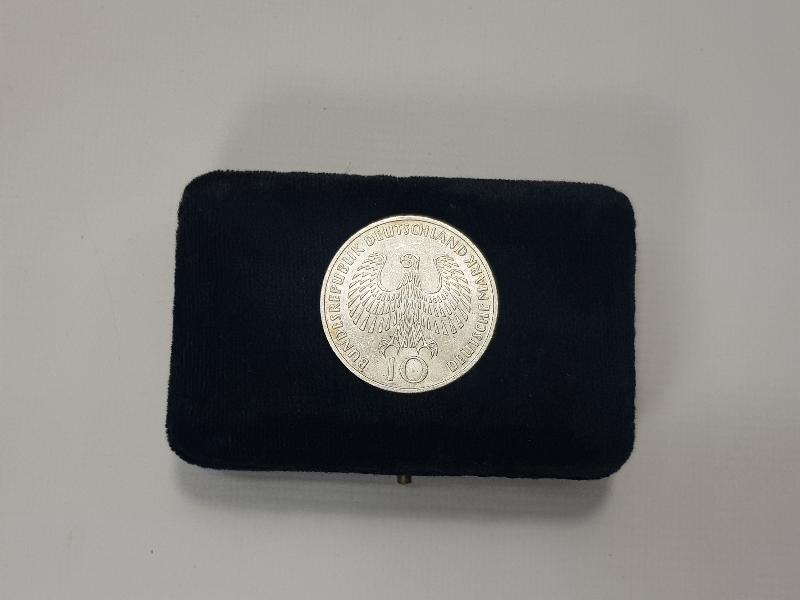 1972 MÜNİH OLİMPİYATLARI HATIRA PARA GÜMÜŞ 10 MARK 