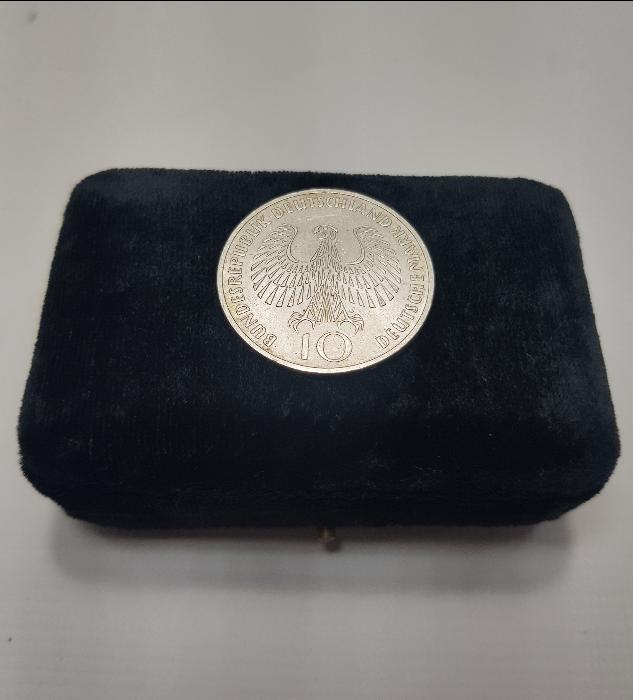 1972 MÜNİH OLİMPİYATLARI HATIRA PARA GÜMÜŞ 10 MARK 