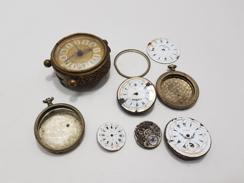 ANTİKA SAAT PARÇALARI LOTU 