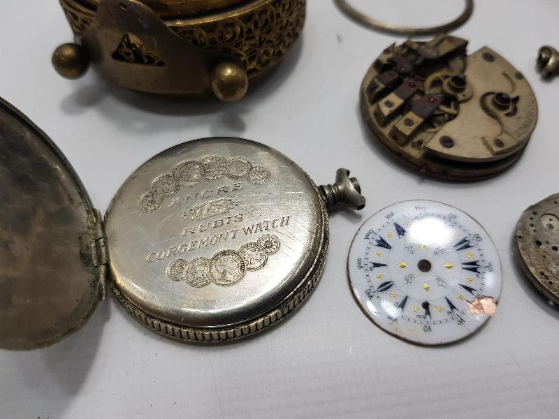 ANTİKA SAAT PARÇALARI LOTU 