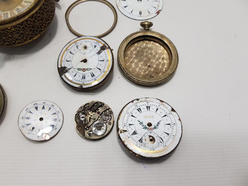 ANTİKA SAAT PARÇALARI LOTU 