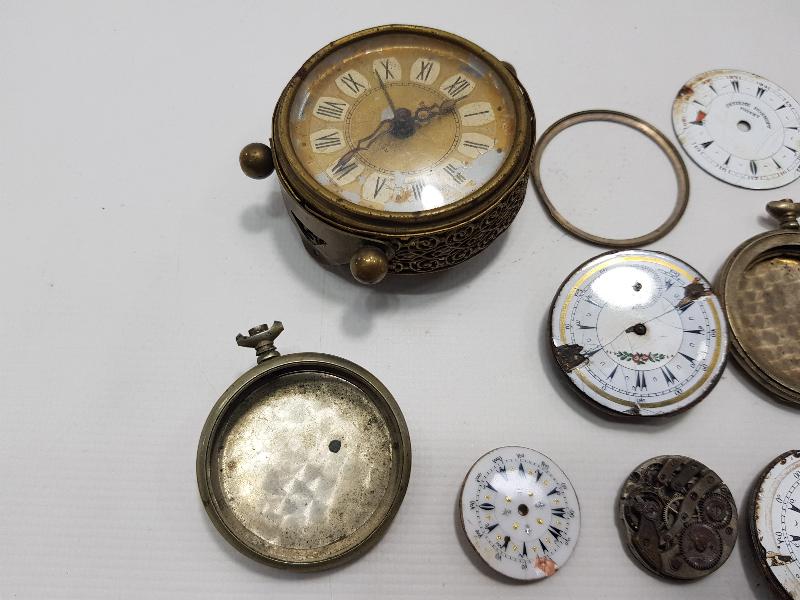 ANTİKA SAAT PARÇALARI LOTU 