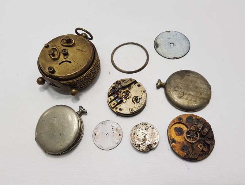 ANTİKA SAAT PARÇALARI LOTU 