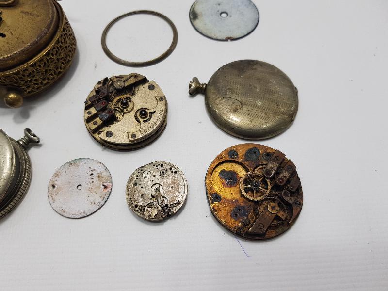 ANTİKA SAAT PARÇALARI LOTU 