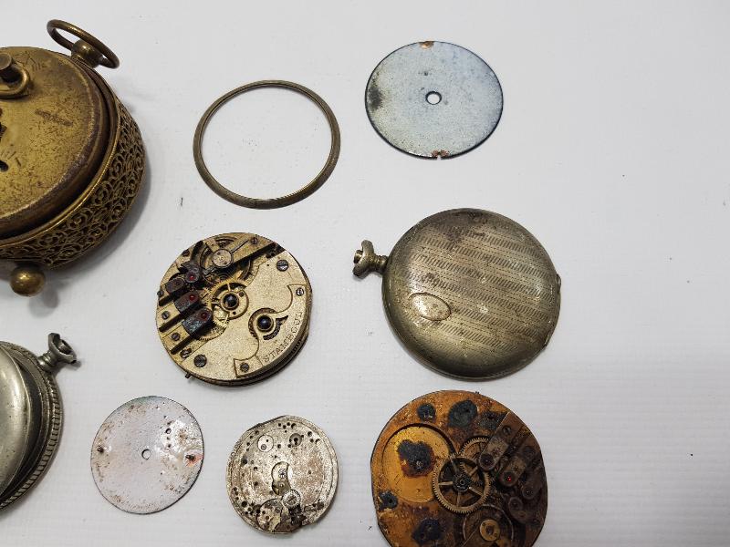 ANTİKA SAAT PARÇALARI LOTU 