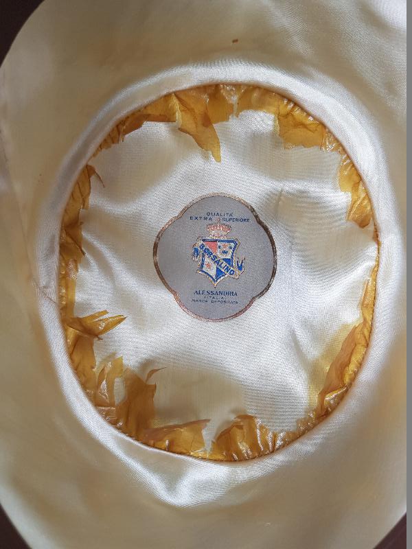 CUMHURİYET İLK DÖNEM BORSALINO MARKA MELON ŞAPKA