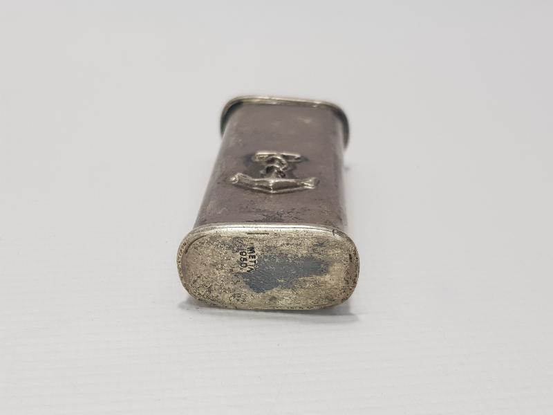 DENİZ ÇAPALI GÜMÜŞ ÇAKMAK KUTUSU