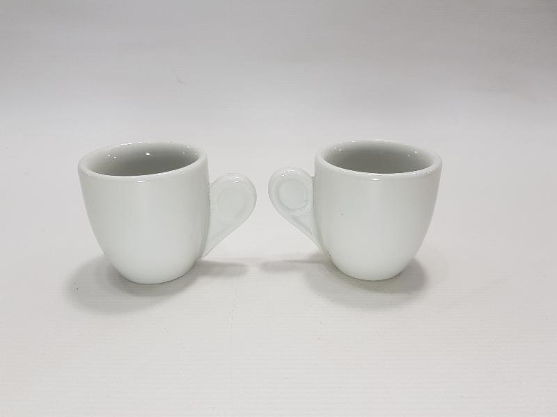 ESKİ YUNAN YAPIMI BİR ÇİFT KAHVE FİNCANI