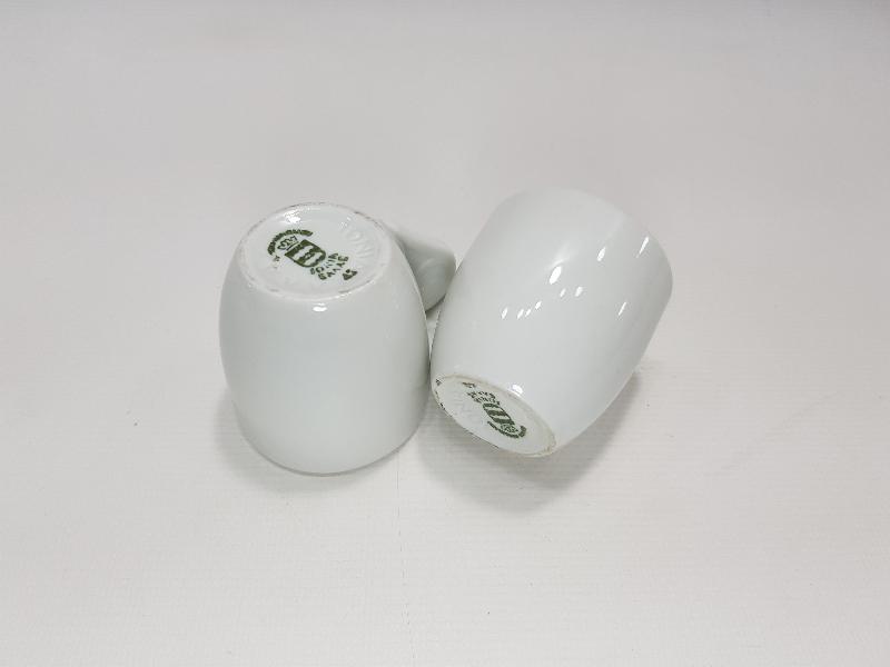 ESKİ YUNAN YAPIMI BİR ÇİFT KAHVE FİNCANI