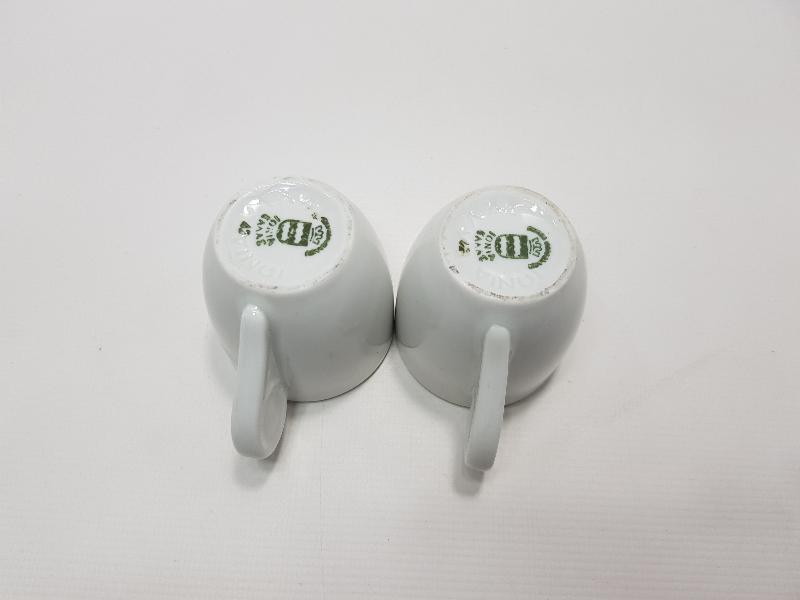 ESKİ YUNAN YAPIMI BİR ÇİFT KAHVE FİNCANI