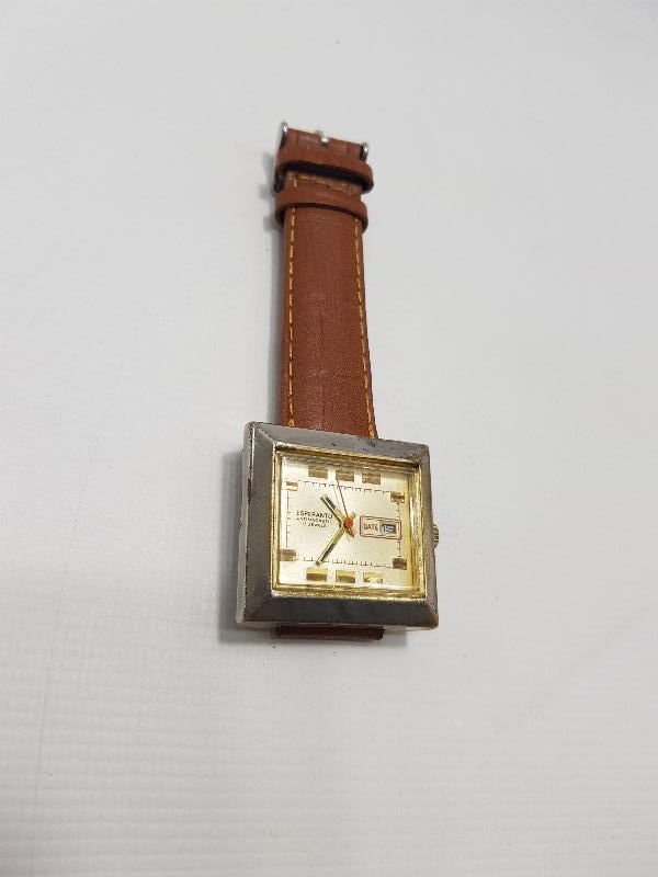 ESPERANTO MARKA TAKVİMLİ KURMALI SAAT