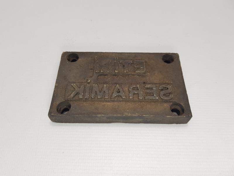 ETİLİ SERAMİK BRONZ BASKI KALIBI