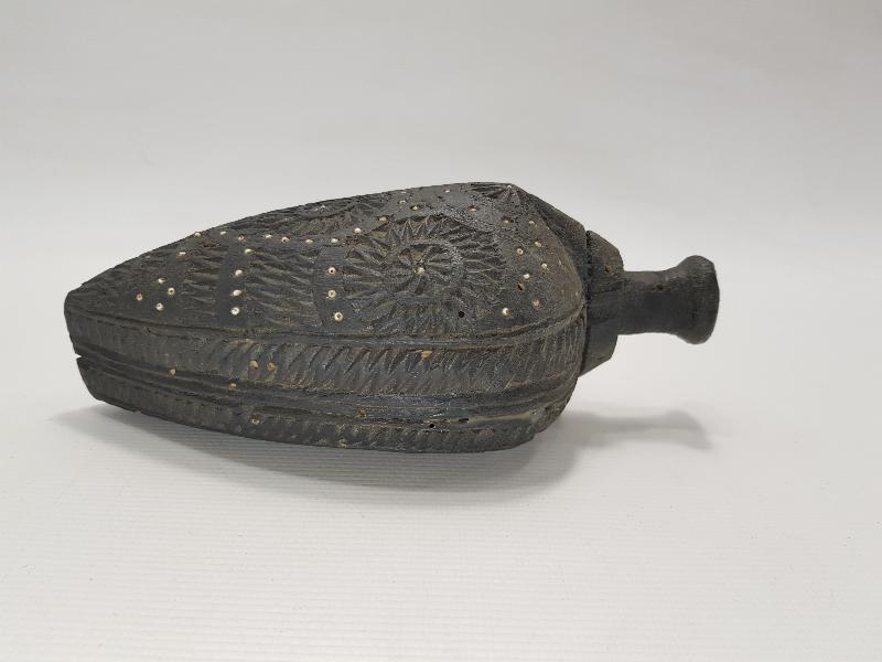 OSMANLI DÖNEMİ AHŞAP BARUTLUK 