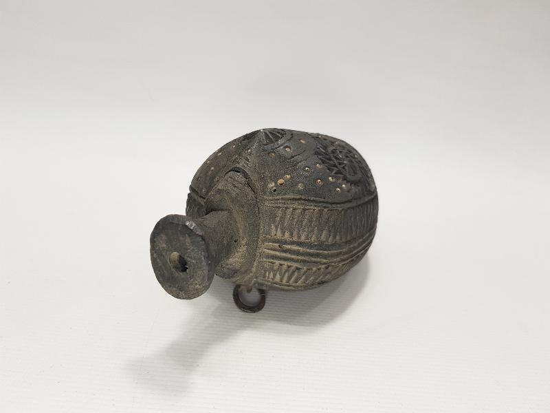 OSMANLI DÖNEMİ AHŞAP BARUTLUK 