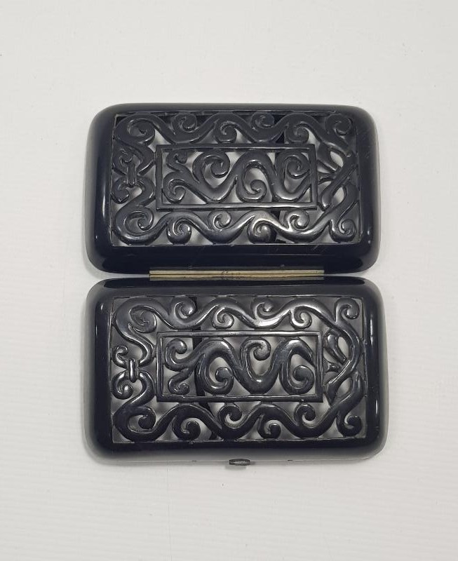 OSMANLI DÖNEMİ BOYNUZ SİGARA KUTUSU 