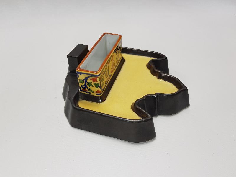 OSMANLI DÖNEMİ CONSTANTINOPLE DAMGALI TURMAC PORSELEN KALEMLİK