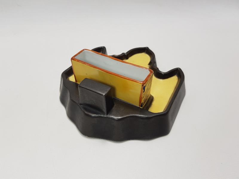 OSMANLI DÖNEMİ CONSTANTINOPLE DAMGALI TURMAC PORSELEN KALEMLİK