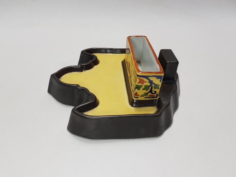 OSMANLI DÖNEMİ CONSTANTINOPLE DAMGALI TURMAC PORSELEN KALEMLİK