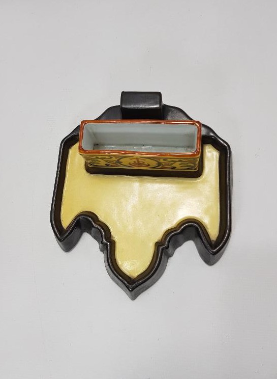 OSMANLI DÖNEMİ CONSTANTINOPLE DAMGALI TURMAC PORSELEN KALEMLİK