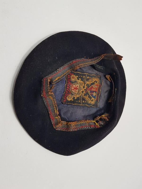 OSMANLI DÖNEMİ FRANSIZ YAPIMI YÜN ASKERİ ŞAPKA