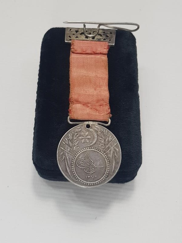 OSMANLI DÖNEMİ GÜMÜŞ NİŞAN-I İFTİHAR MADALYASI 