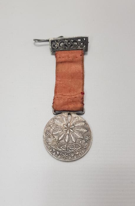 OSMANLI DÖNEMİ GÜMÜŞ NİŞAN-I İFTİHAR MADALYASI 