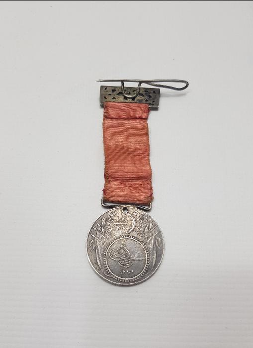 OSMANLI DÖNEMİ GÜMÜŞ NİŞAN-I İFTİHAR MADALYASI 