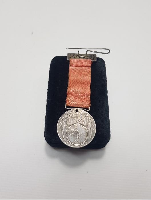 OSMANLI DÖNEMİ GÜMÜŞ NİŞAN-I İFTİHAR MADALYASI 