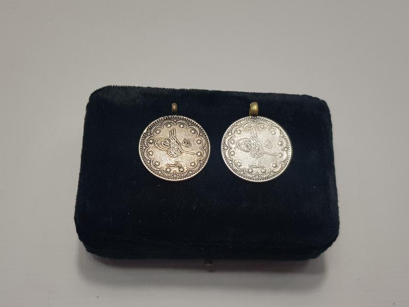 OSMANLI SULTAN MEHMED REŞAD HAN DÖNEMİ İKİ ADET GÜMÜŞ 5 KURUŞ