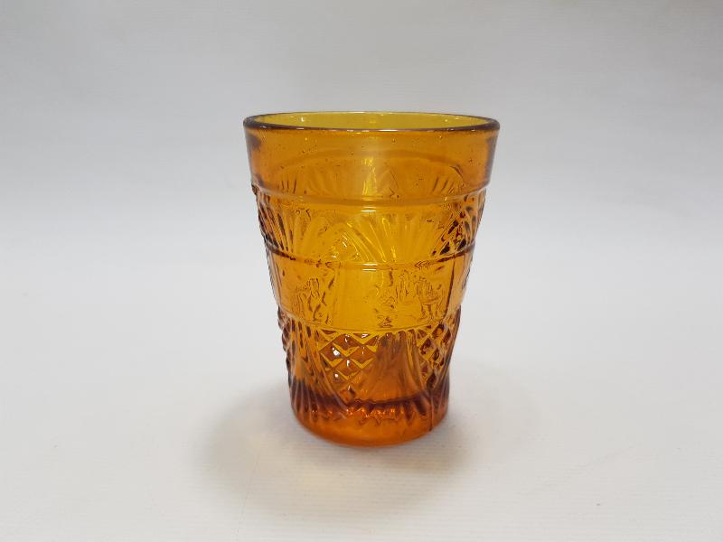 OSMANLICA AFİYET OLSUN EFENDİM YAZILI CAM BARDAK