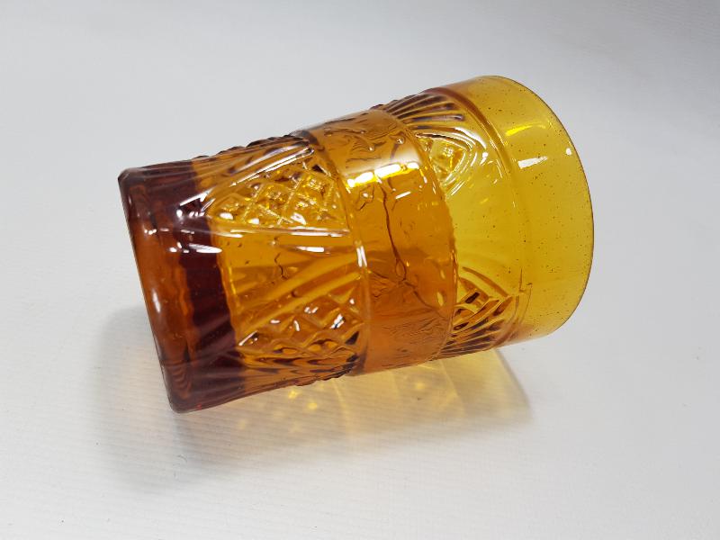 OSMANLICA AFİYET OLSUN EFENDİM YAZILI CAM BARDAK