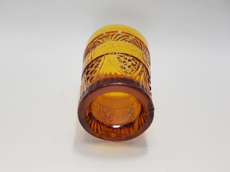 OSMANLICA AFİYET OLSUN EFENDİM YAZILI CAM BARDAK