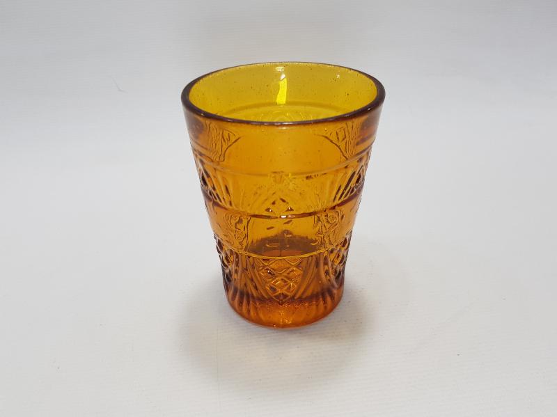 OSMANLICA AFİYET OLSUN EFENDİM YAZILI CAM BARDAK