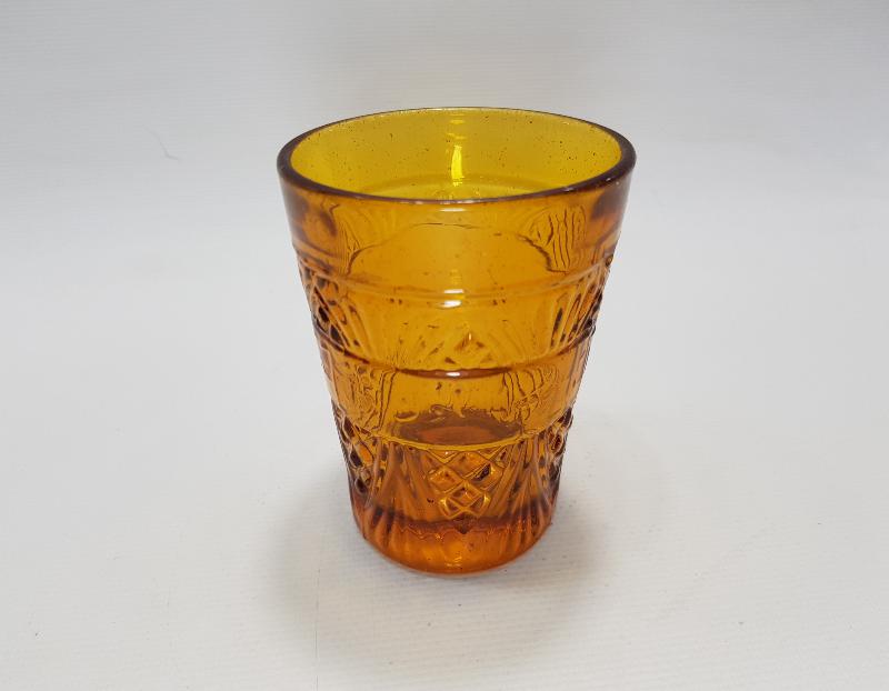 OSMANLICA AFİYET OLSUN EFENDİM YAZILI CAM BARDAK