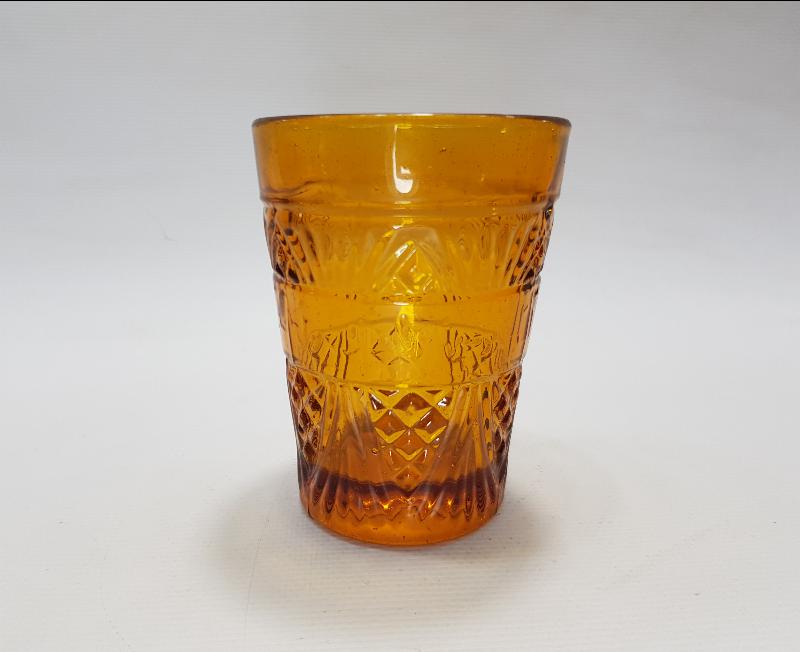 OSMANLICA AFİYET OLSUN EFENDİM YAZILI CAM BARDAK