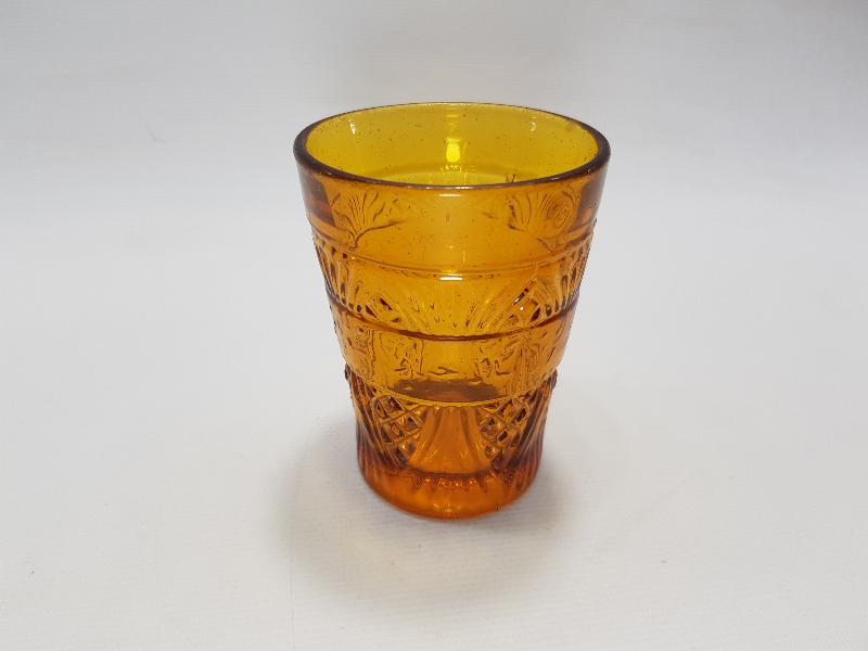 OSMANLICA AFİYET OLSUN EFENDİM YAZILI CAM BARDAK