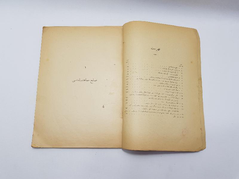 OSMANLICA LOZAN BARIŞ ANLAŞMASI METNİ