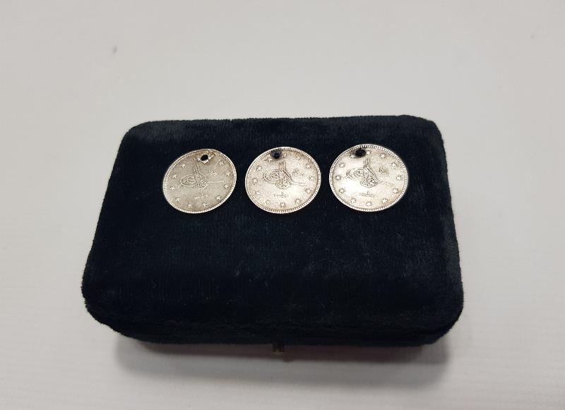 SULTAN ABDÜLHAMİD HAN DÖNEMİ 3 ADET GÜMÜŞ 2 KURUŞ 