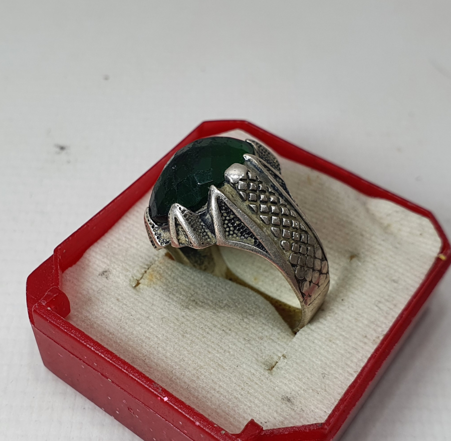 GÜMÜŞ ERKEK YÜZÜĞÜ