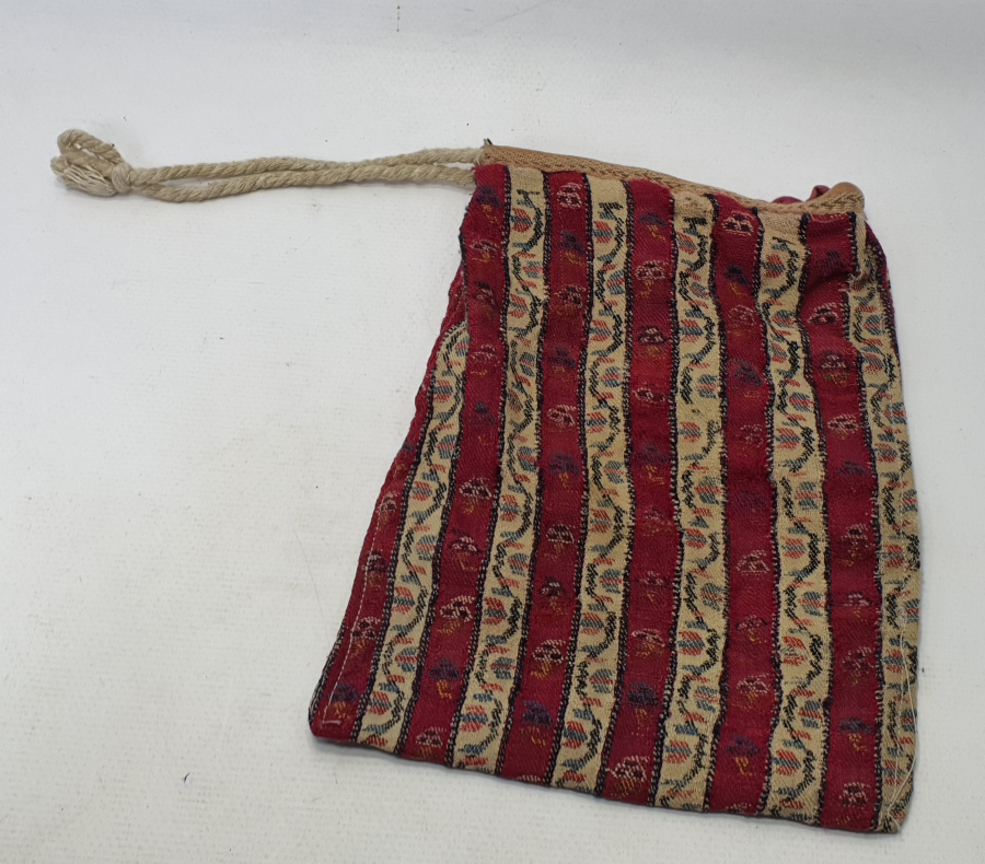 OSMANLI DÖNEMİ HEREKE İŞİ  SAKAL-I ŞERİF MUHAFAZA KESESİ